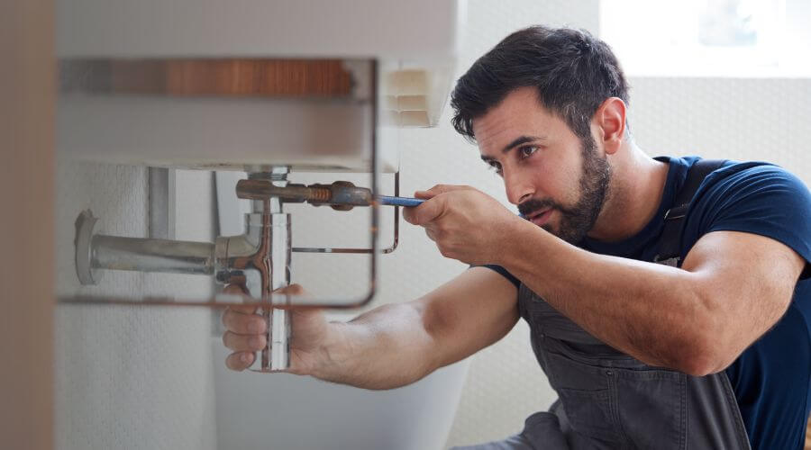 Supply Line Inspection in Home, PA